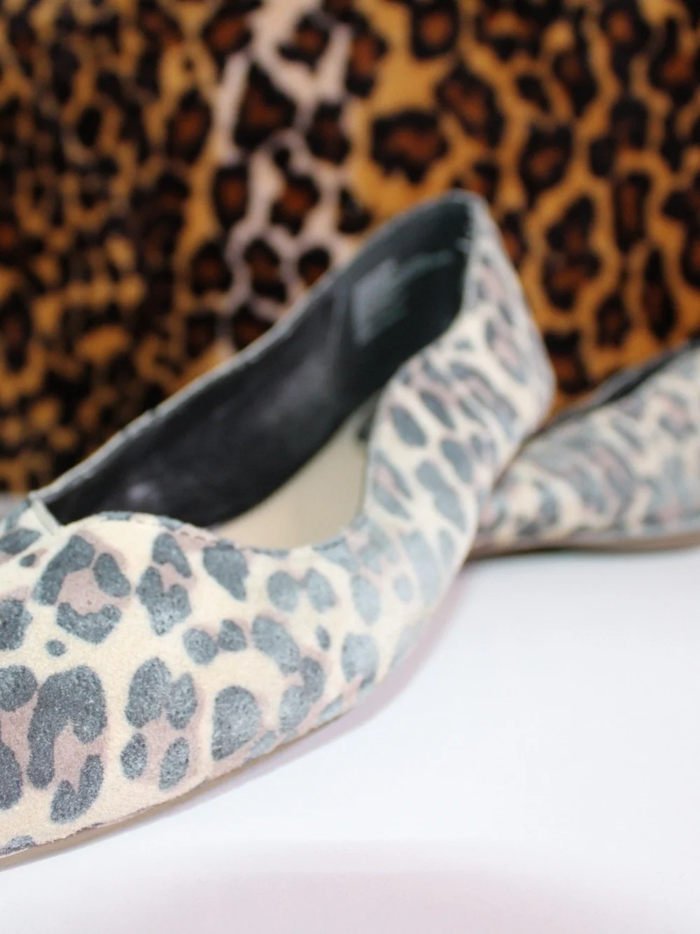 BP Nordstrom Pointed-Toe Leopard Print Flats